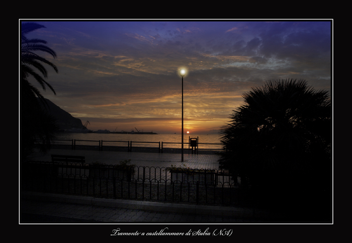 Tramonto a Castellammare