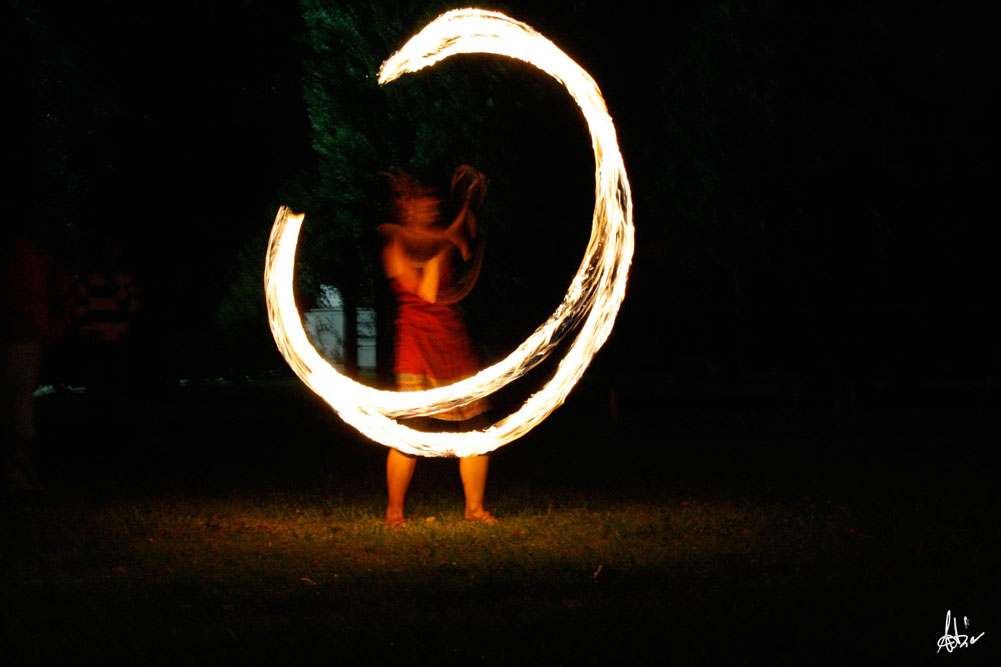 Girl on fire