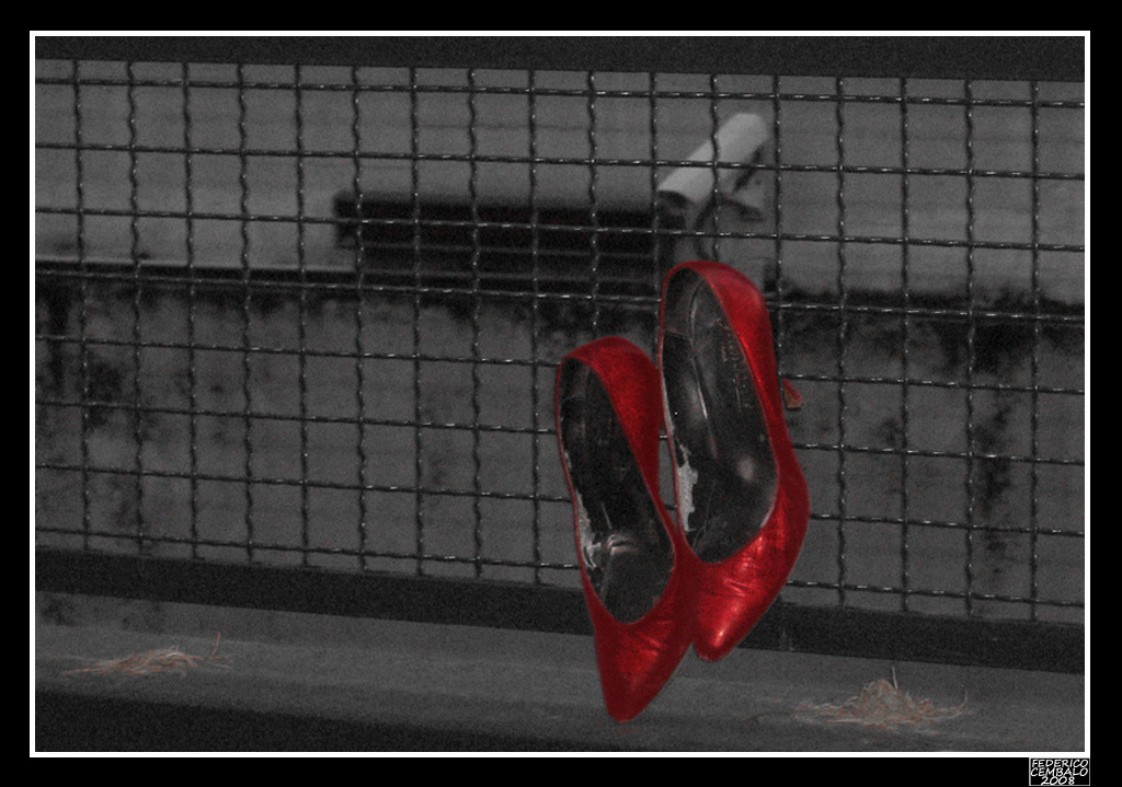 Scarpette rosse