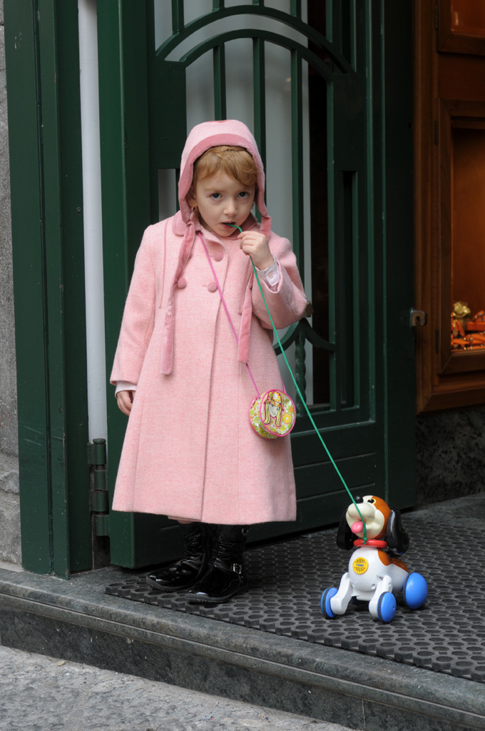 la bambina