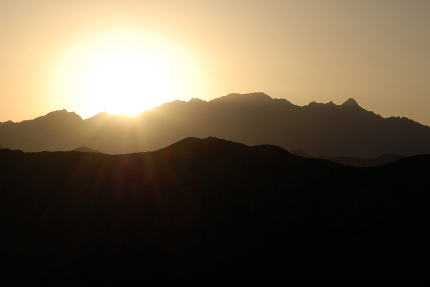 Desertic Sunset