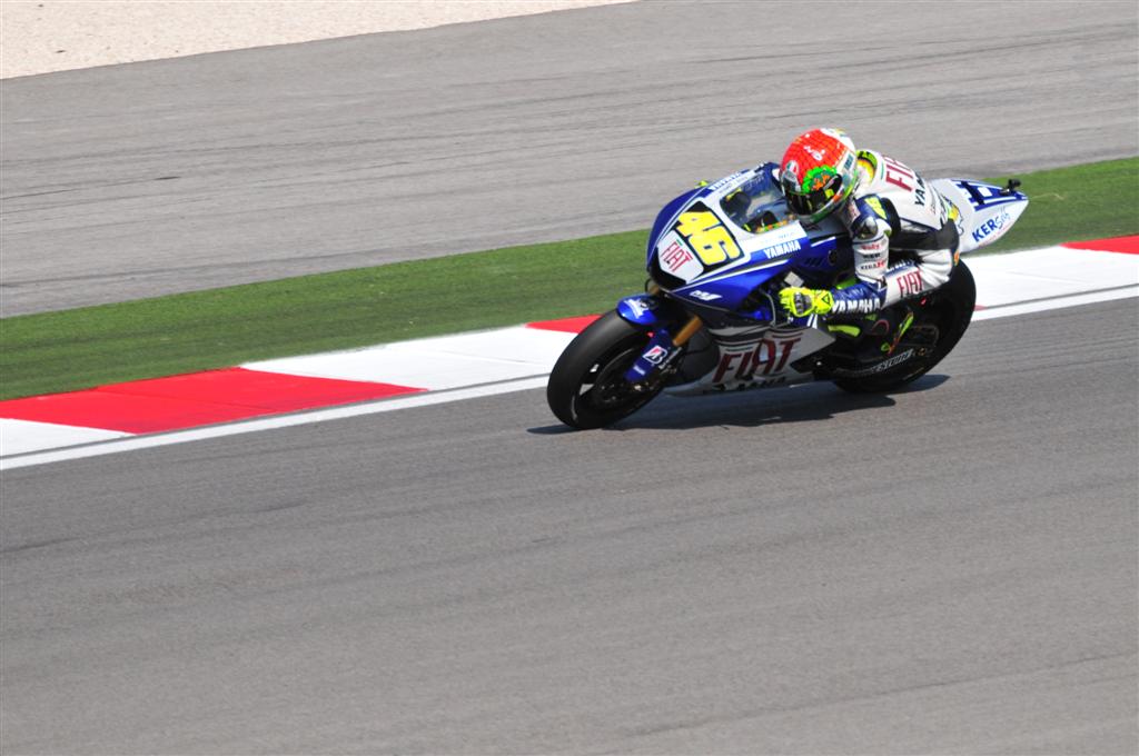 valentino rossi in piega
