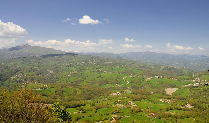 Veduta dalla pietra