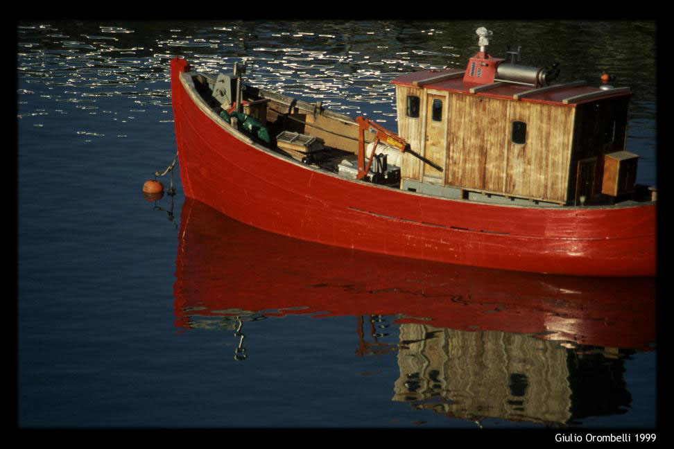 Greenland - barca di pescatori