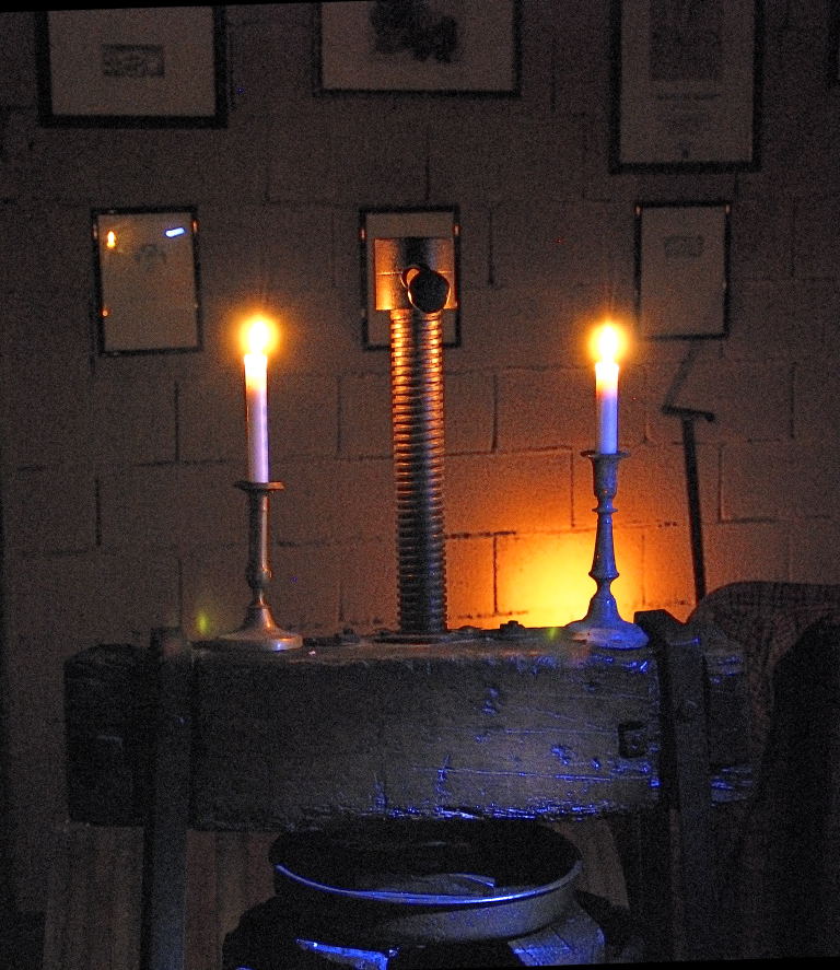 A lume di candele
