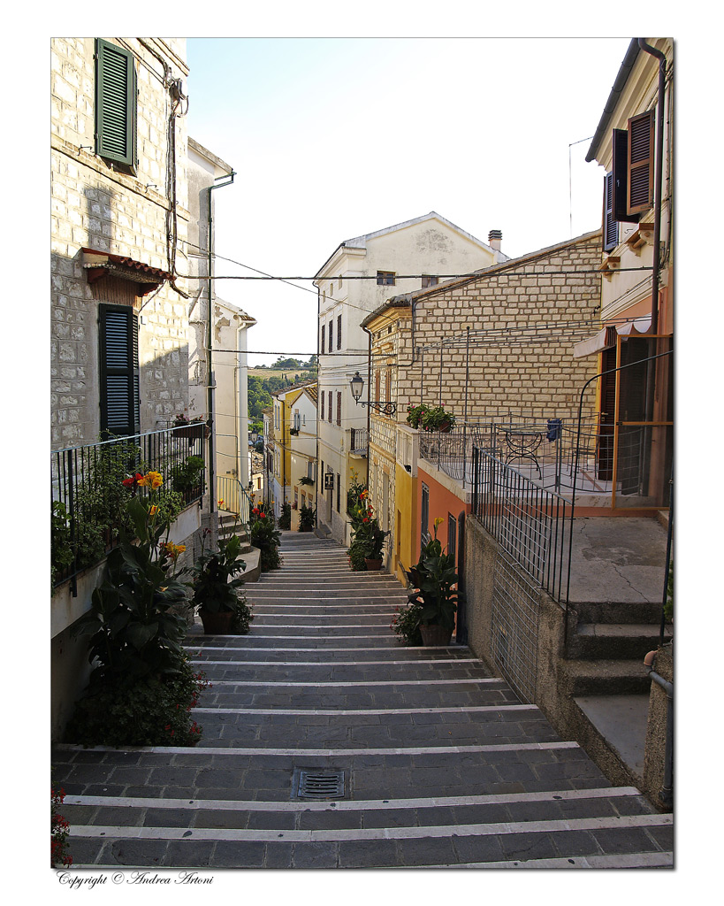 Scalinata di Numana