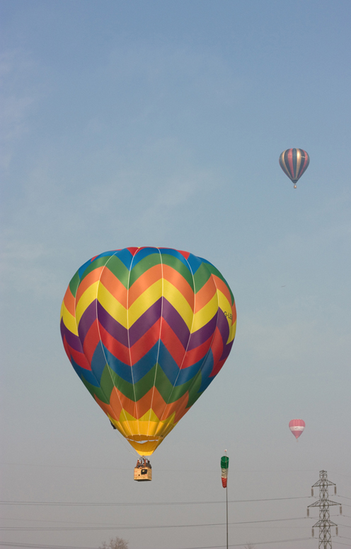 colori gonfi d'aria