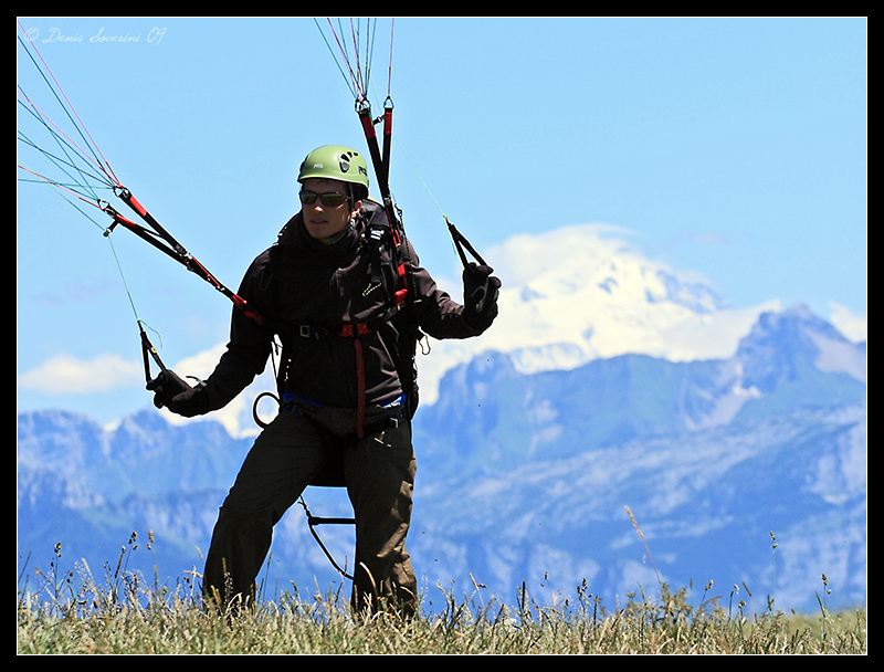 Parapendio Salve - Mt. Blanc