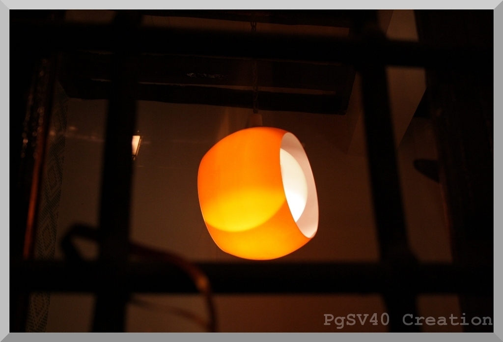 Lampada con cornice