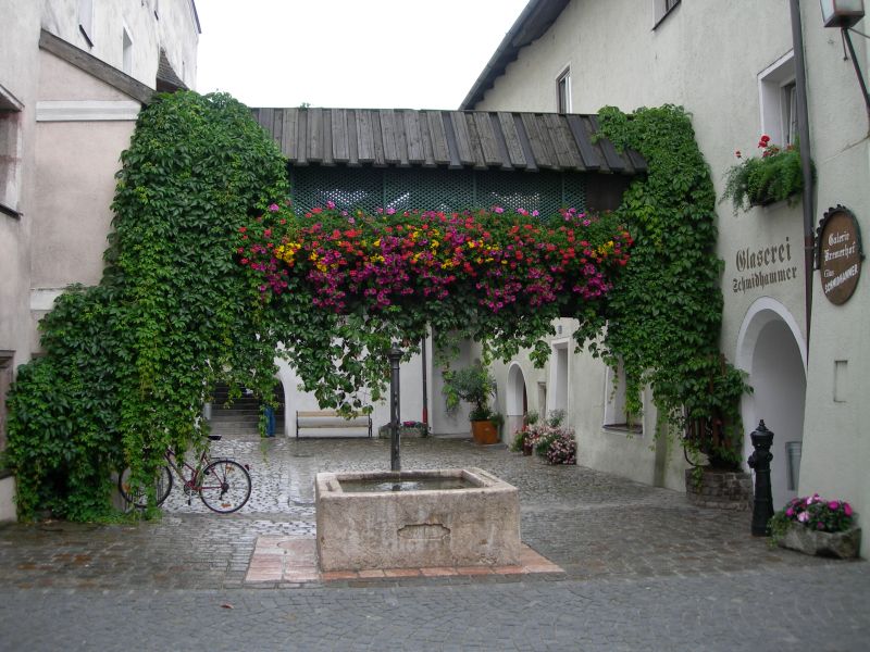 fiori e case