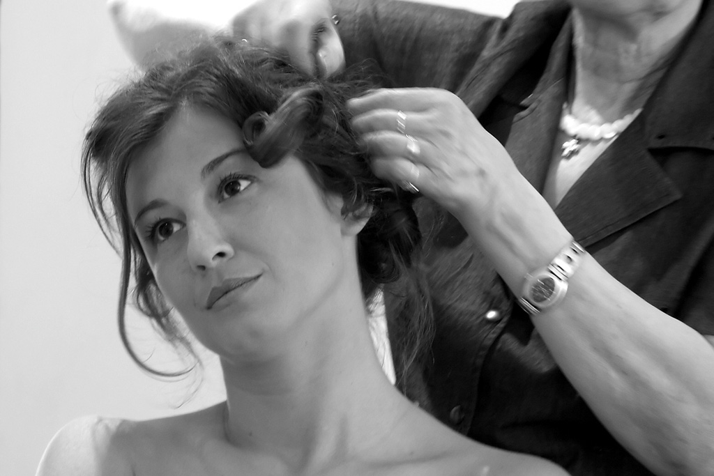 La sposa si prepara