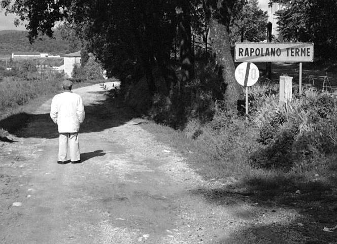 Lo Zio Cecco sulla vecchia strada