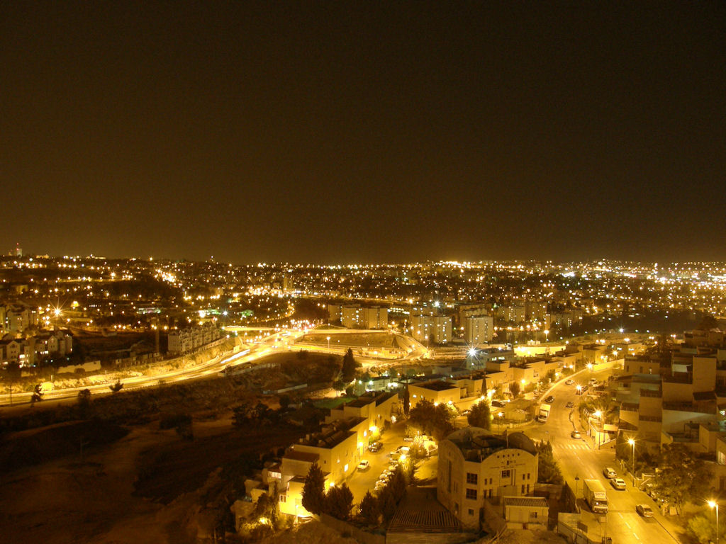panorama di notte