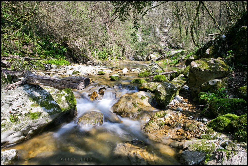 lissini: parco delle cascate