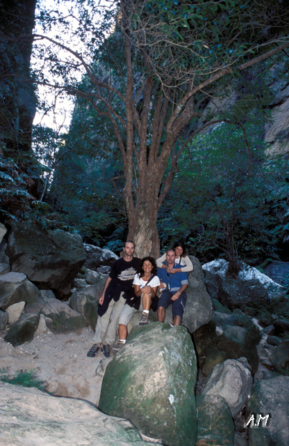 Madagascar - Il gruppo al Canyon des Makis - Isalo N.P.
