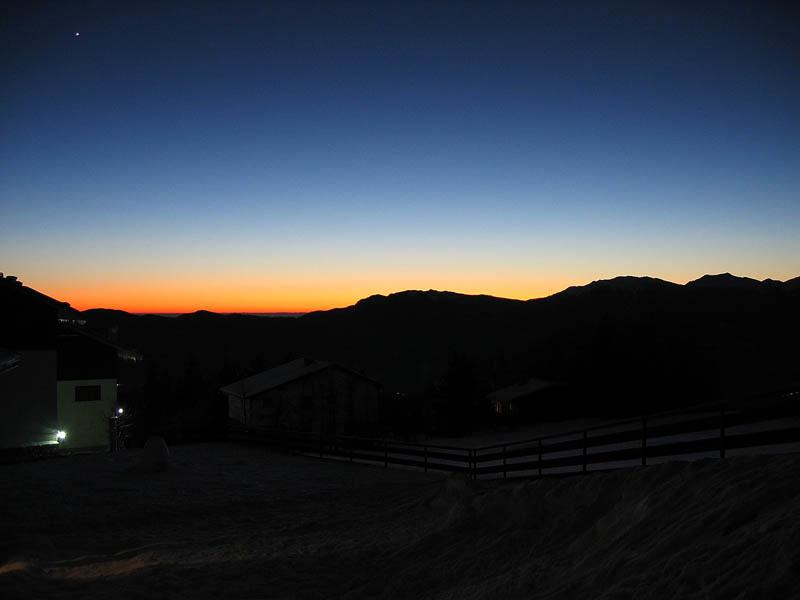 Prova tramonto