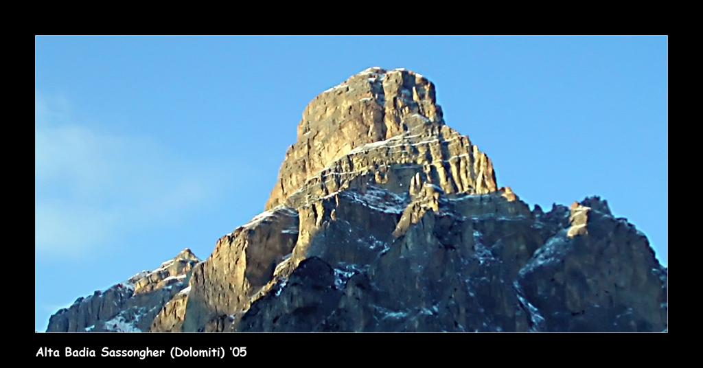 Alta Badia Sassongher (Dolomiti) '05