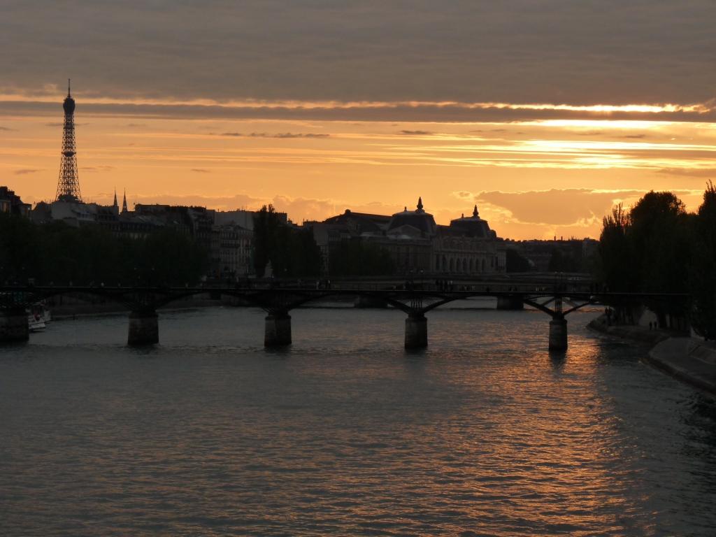 tramonto a Parigi
