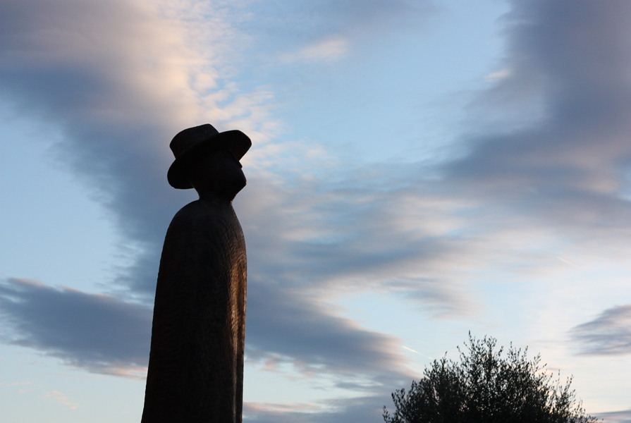 Sguardo in cielo