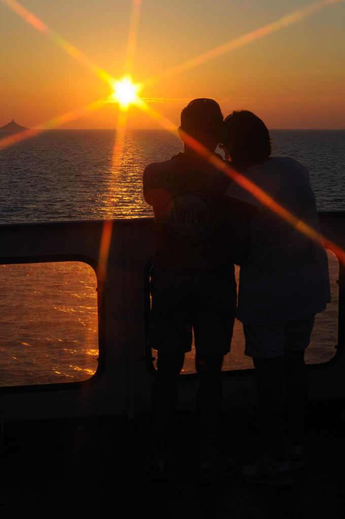 Romantico tramonto