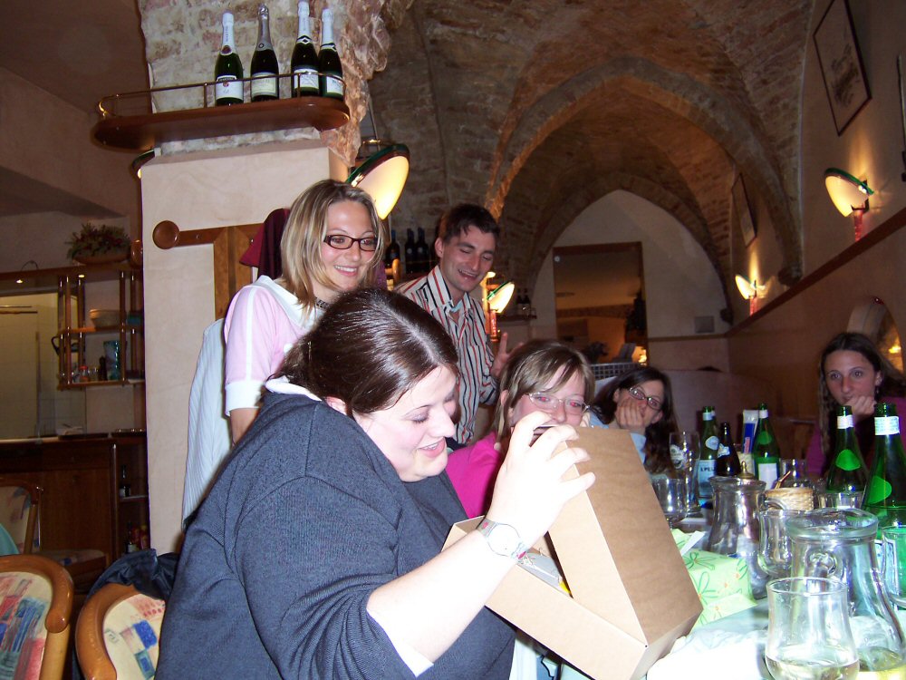 In pizzeria