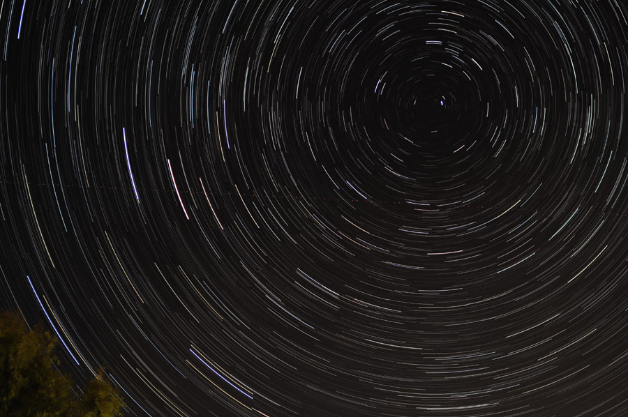 Star trail