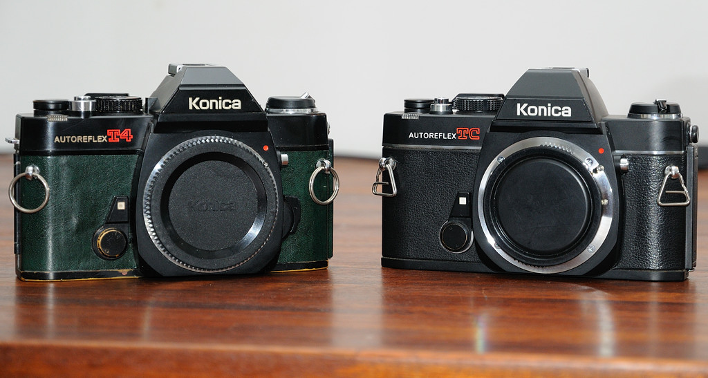 Konica Autoreflex T4 e TC