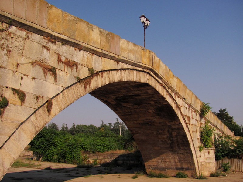 the old turkish bridge