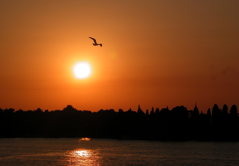 tramonto croato