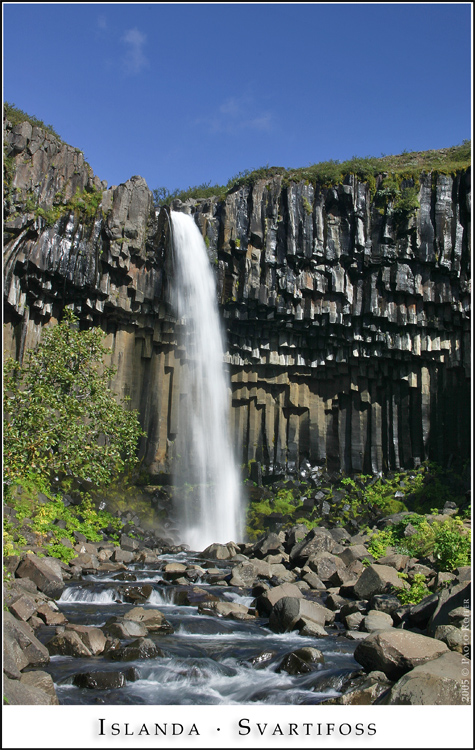 Islanda - Svartifoss