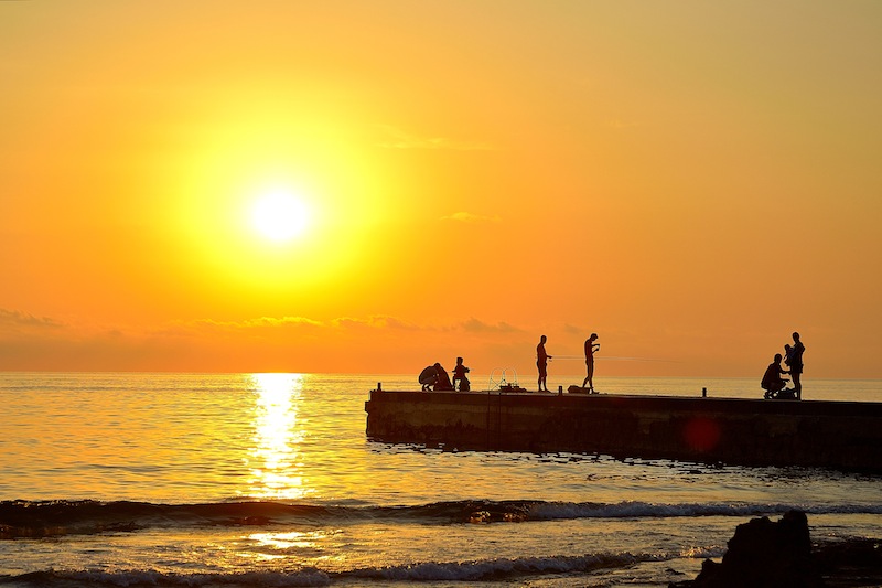 Il tramonto dei pescatori Il tramonto dei pescatori