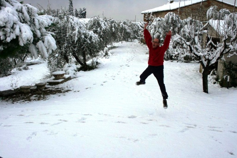 La neve!