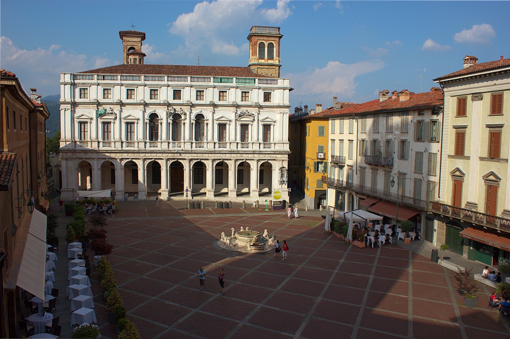 Piazza vecchia Bergamo