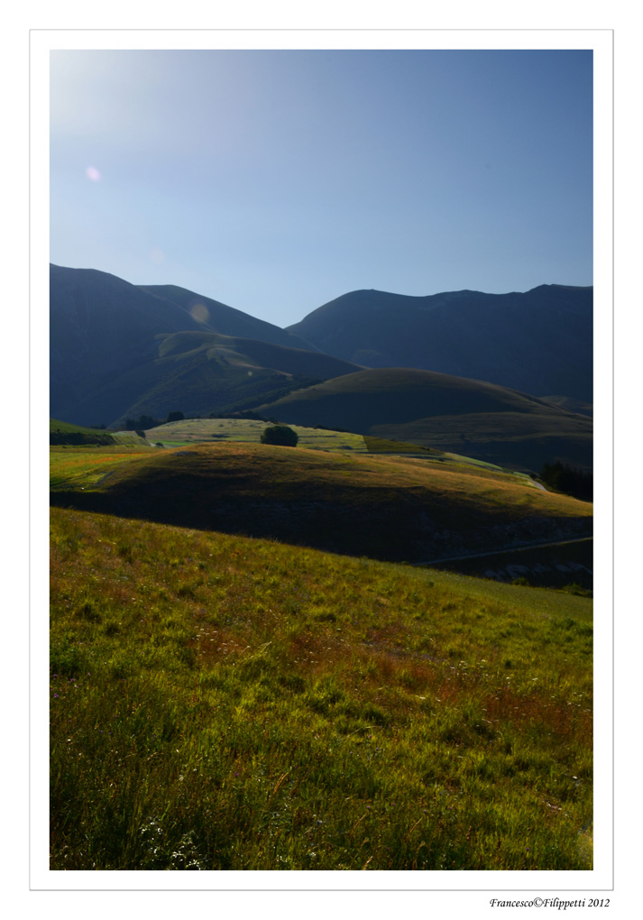 Castelluccio (Pian Piccolo) alle prime luci
