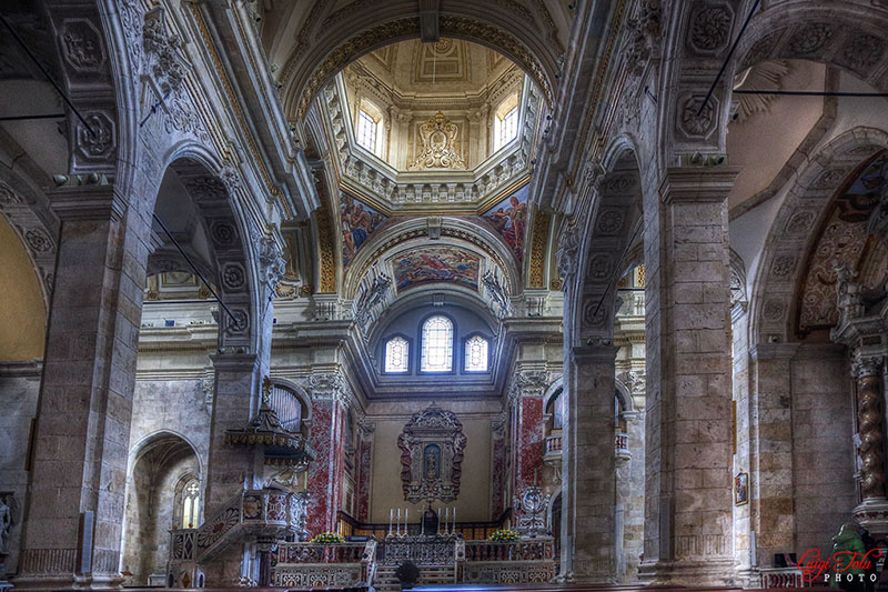 Cagliari - Interno della Cattedrale di S. Maria Assunta