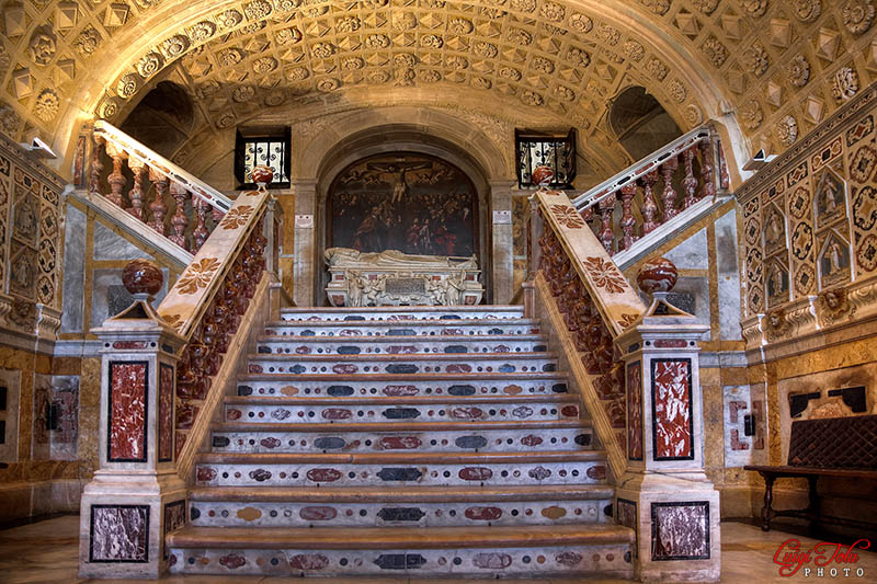 Cagliari - Interno della Cattedrale di S. Maria Assunta