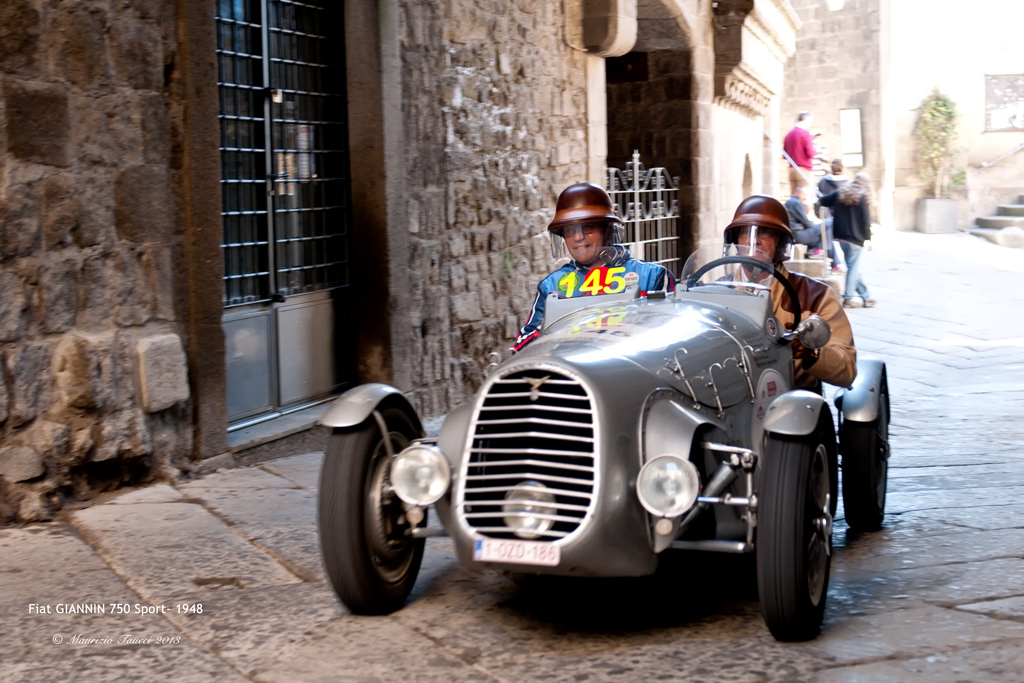 1000 Miglia '13 - Fiat GIANNIN 750 Sport 1948