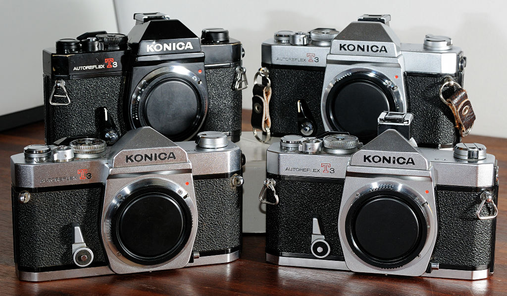 Konica Autoreflex T3 e T3n