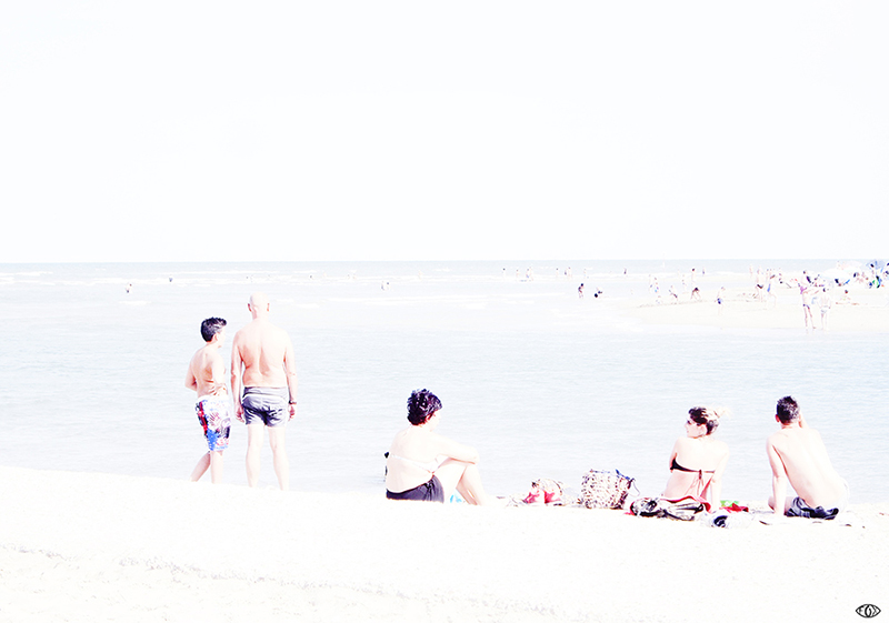 spiaggia in high key 2