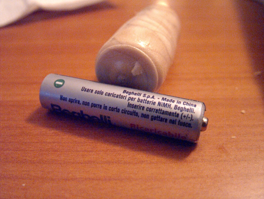Batteria e Tappo