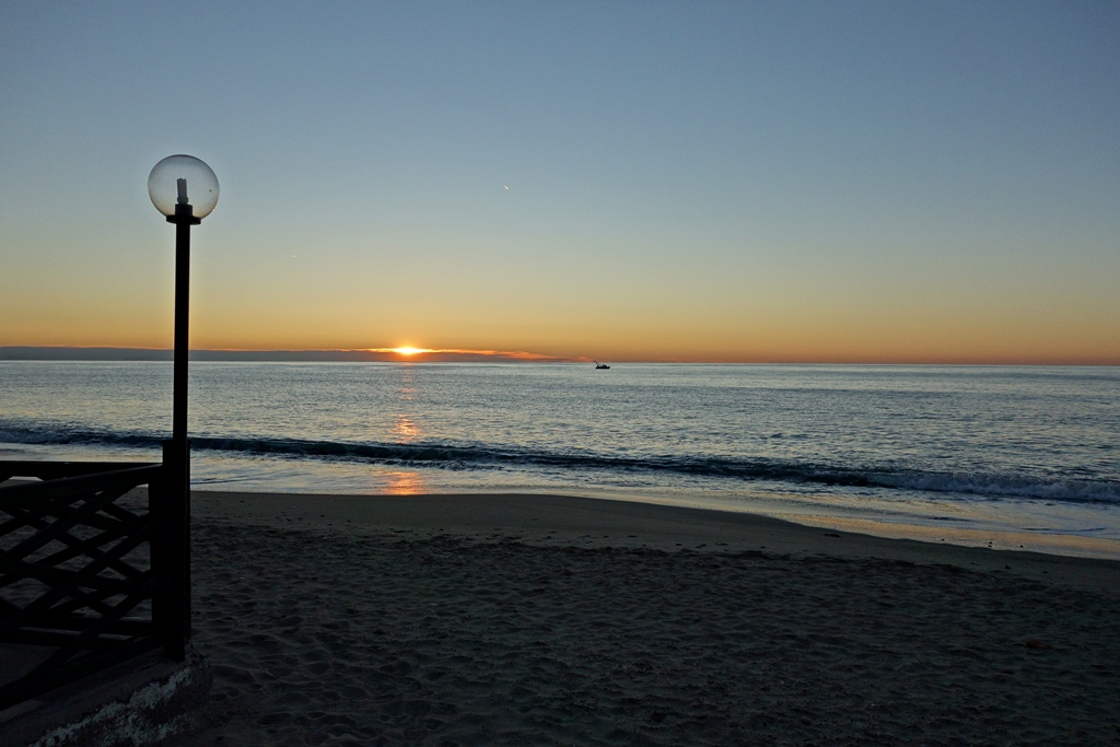 Alba sul lido