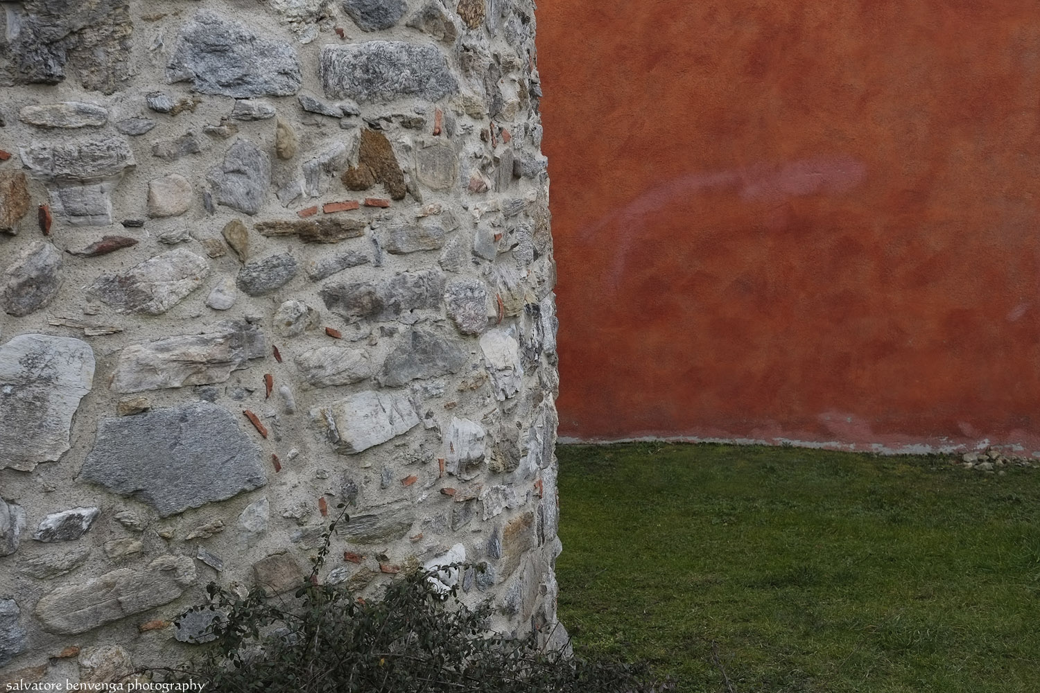 the wall