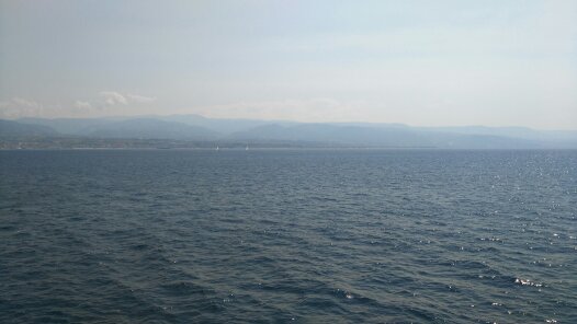 Traghettando lo stretto di Messina
