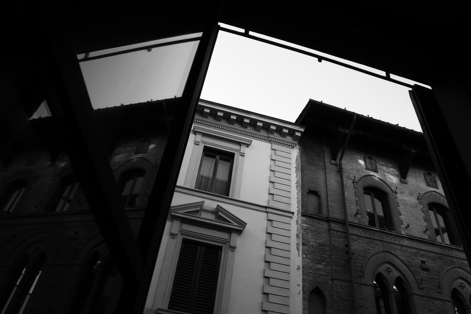 dalla finestra