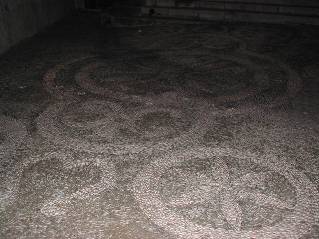 selciato di notte a menton