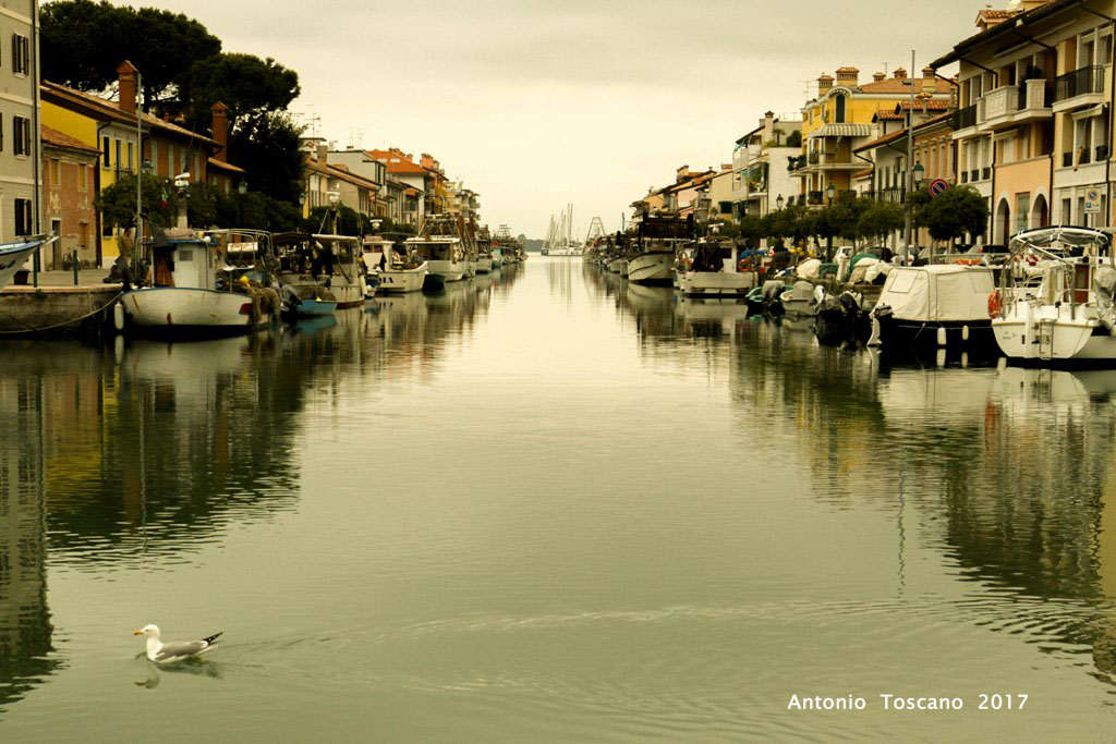 Grado, canale in citt