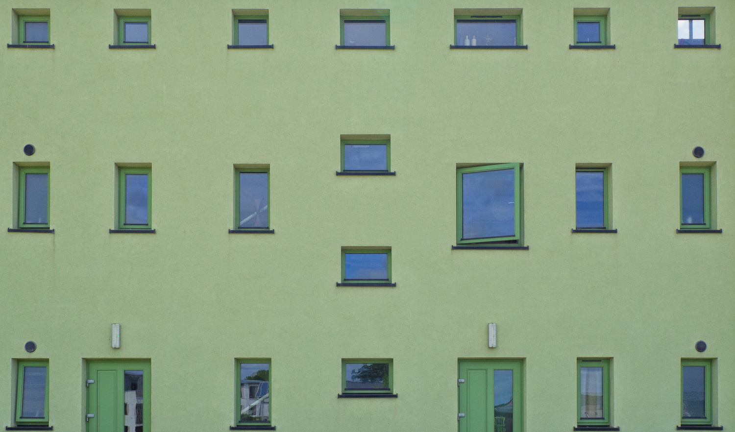 Green windows