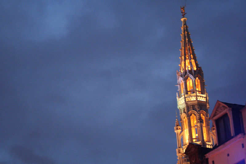 Bruxelles, Grande Place, dicembre 2005