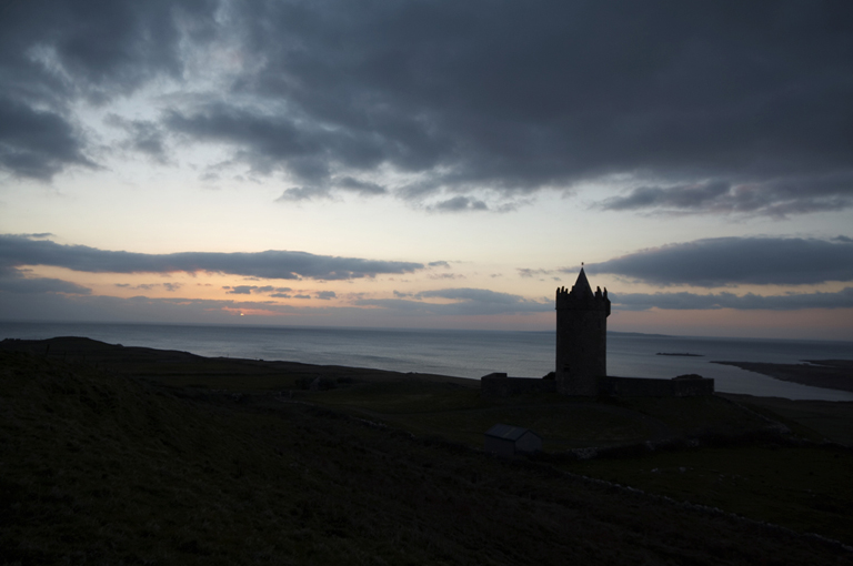 sunset - Doonnagore Castle 2