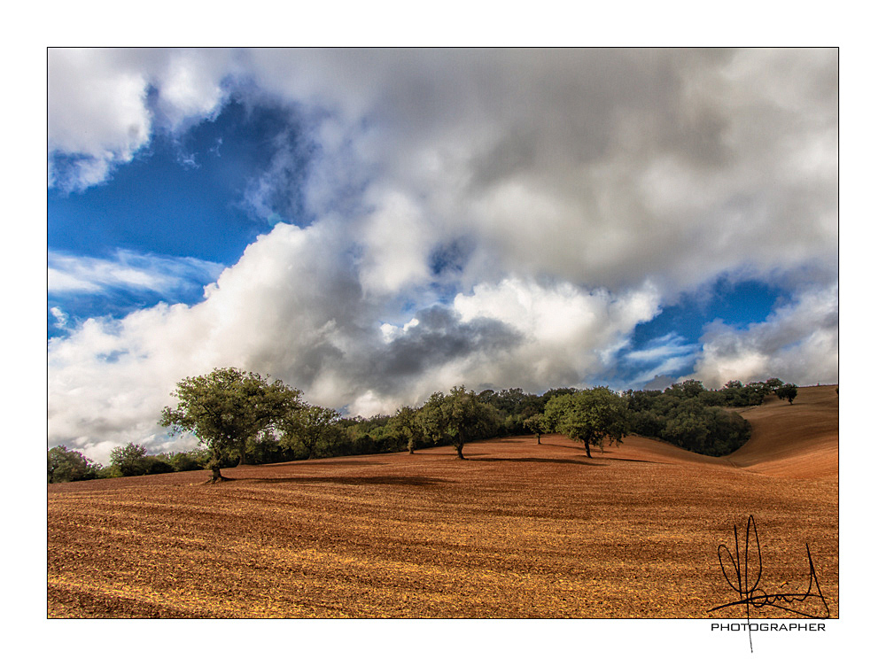 Nuvole sulla collina